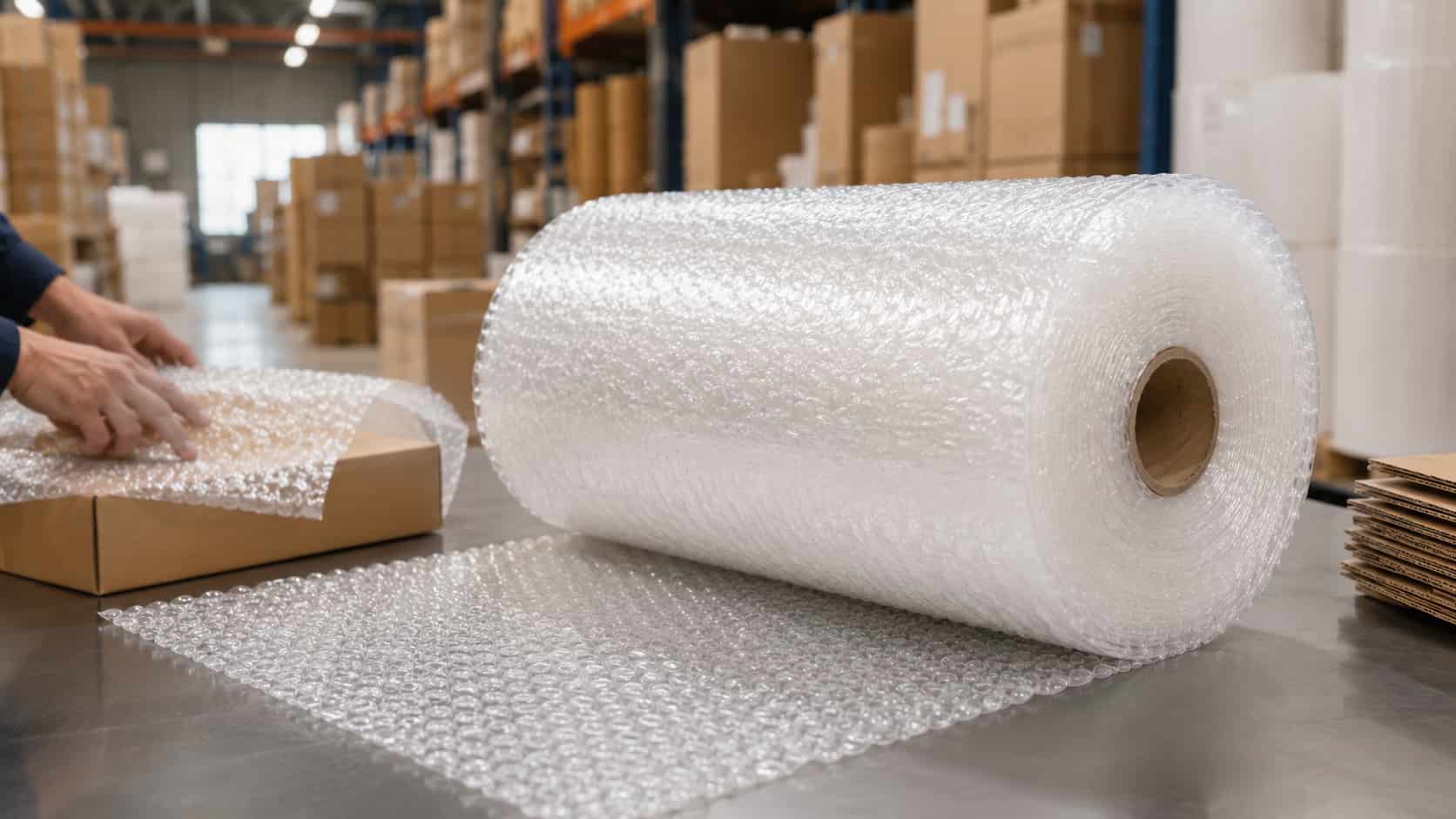 Onde comprar plástico bolha com economia real