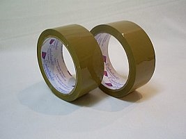  Fita Adesiva 25mm x 50m marrom 