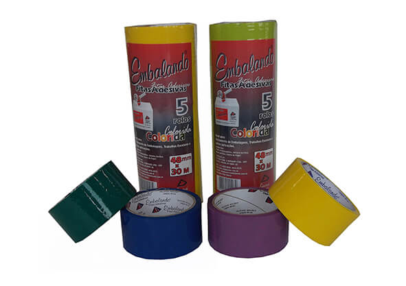  Kit Fitas Grandes Coloridas 